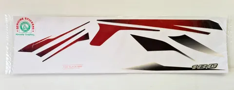 Bajaj Pulsar 180 New 2015 Black Bike - Red Sticker — PULSAR sticker Sri Lanka